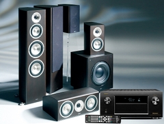 Amply Denon X7200W + Loa AE Radiance series