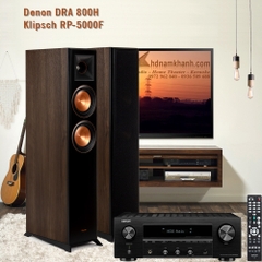 Bộ Hi-fi Amply Denon 800H + Loa Klipsch RP 5000F II