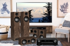 Amply Denon X250BT + Loa Jamo S805