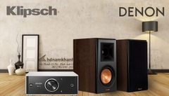 Bộ Hi-fi AmplyDenon PMA 30 + Loa Klipsch RP 500M