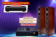 Bộ Hi-fi Amply Unico Primo + Loa Polk RTi A9 Bộ Hi-fi Amply Unico Primo + Loa Polk RTi A9