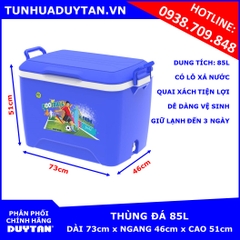 Thùng đá Duy Tân 85L (Dương)