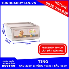 Tủ nhựa Duy Tân TINO 1 tầng ( Xám )