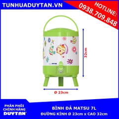 Bình đá Matsu Duy Tân 7L (Lá) Bình đá Matsu Duy Tân 7L (Lá)