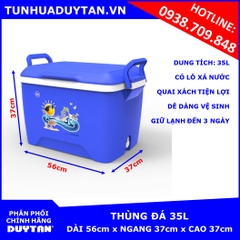 Thùng đá Duy Tân 35L (Dương)