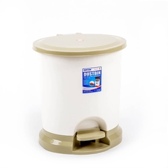 Thùng rác oval Duy Tân lớn (Kem) Thùng rác oval Duy Tân lớn (Kem)