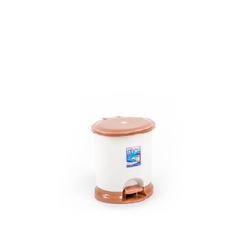 Thùng rác oval Duy Tân mini (Nâu) Thùng rác oval Duy Tân mini (Nâu)
