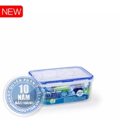 Hộp đựng thực phẩm chữ nhật MATSU 1800ml Hộp đựng thực phẩm chữ nhật MATSU 1800ml