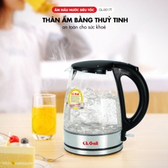 Ấm siêu tốc 0017T - 1.7 Lít - Bảo hành 1 năm