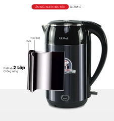 Ấm siêu tốc giữ ấm 18A10 - 2.2 Lít - Bảo hành 2 năm