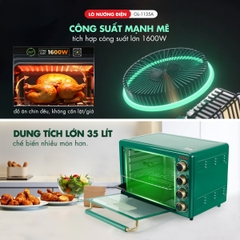 Lò nướng thùng 1135A - 35 Lít - Bảo hành 1 năm