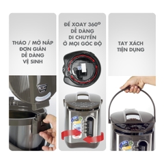 Bình thủy điện 5030G - 3 Lít - Bảo hành 2 năm