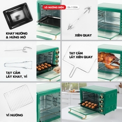 Lò nướng thùng 1135A - 35 Lít - Bảo hành 1 năm