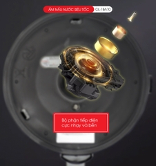 Ấm siêu tốc giữ ấm 18A10 - 2.2 Lít - Bảo hành 2 năm