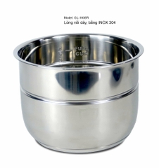 Lòng nồi áp suất INOX 1606R - 6 Lít