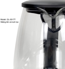 Ấm siêu tốc 0017T - 1.7 Lít - Bảo hành 1 năm
