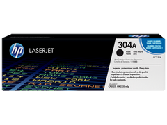 HP 304A Black Original LaserJet Toner Cartridge - CC530A