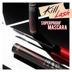 Mascara Clio Kill Lash Superproof - Long Curling