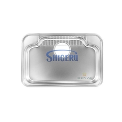 Chậu rửa bát 1 hố hạt sần nội địa Nhật Shigeru |  IB-K FS NE