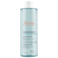 (AIR)Tẩy trang cho da dầu nhạy cảm Avene Cleanance Micellar Water 400ml