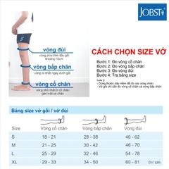 Vớ đùi JOBST RELIEF 30-40 mmHg Màu da, hở ngón - Hỗ trợ điều trị suy giãn tĩnh mạch