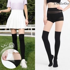 Quần tất chống nắng 2 màu trên gối cho người chơi Golf Dellego Knee-High Stocking 30/80D