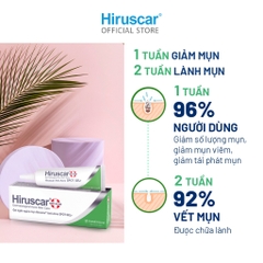 Gel giảm mụn trứng cá, mụn đầu đen Hiruscar Anti Acne Spot Gel 10gr