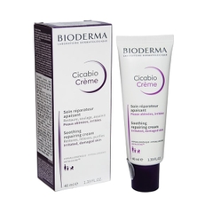 Kem phục hồi và làm dịu da tổn thương, kích ứng Bioderma Cicabio Creme 40ml