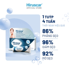 Gel trị sẹo lồi, sẹo phì đại, sẹo lõm Hiruscar Silicone Pro 4g