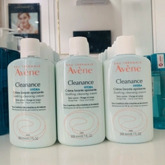 (AIR)Sữa rửa mặt cho da khô kích ứng do điều trị mụn Avene Cleanance HYDRA Soothing Cleansing Cream