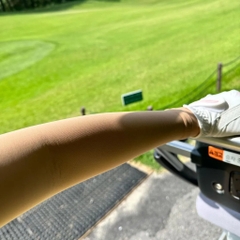Vớ tay chống nắng, làm mát cho Golf - Baily White UV Protection Arm Stocking