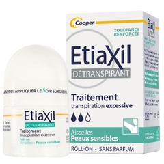 Lăn khử mùi cho da nhạy cảm EtiaXil Nhãn Xanh Detranspirant Traitement Roll-On 15ml