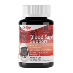 Viên uống ổn định đường huyết cho người tiểu đường Drlife Blood Sugar.Suport 60v
