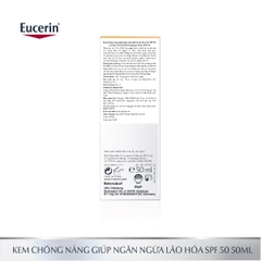 Kem chống nắng ngăn lão hóa Eucerin Sun Fluid Photoaging Control SPF50 50ml