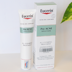 Kem giảm mụn và nhờn Eucerin Pro Acne AI Clearing treatment 40ml