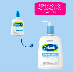 Sữa rửa mặt dịu nhẹ không xà phòng Cetaphil Gentle Skin Cleanser (NEW)