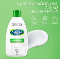 Sữa dưỡng ẩm da mặt và toàn thân Cetaphil Moisturizing Lotion 200ml