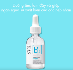 Tinh chất phục hồi, dưỡng ẩm và giảm nhăn SVR Ampoule Hydra B3 30ml