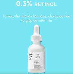 Tinh chất ngăn lão hoá, giảm nhăn SVR A retinol 0.3% Ampoule Lift 30ml