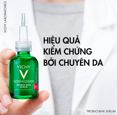 Tinh chất làm dịu da, giảm mụn Vichy Normaderm Probio BHA serum 30ml