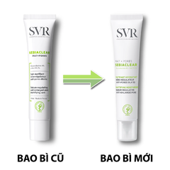 Kem dưỡng se khít lỗ chân lông và loại bỏ dầu cho da SVR Sebiaclear Mat+Pores 40ml