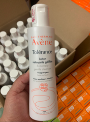 Lotion làm sạch và tẩy trang cho da nhạy cảm, dễ kích ứng Avene Tolerance Extremely Cleanser 200ml