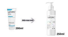 Nhũ tương dưỡng ẩm, làm dịu cho cơ thể dị ứng, kích ứng Latopic Body Emulsion 250ml