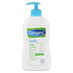 Sữa dưỡng ẩm toàn thân cho bé từ bơ hạt mỡ Cetaphil Baby Daily Lotion 400ml