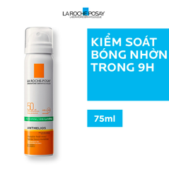 Xịt chống nắng giảm bóng nhờn La Roche Posay Anthelios Anti Shine Fresh Mist SPF50