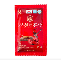 Nước Hồng Sâm Nhung Hươu Linh Chi 365 Korean Red Ginseng Cordyceps