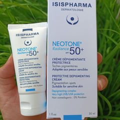 Kem dưỡng trắng da, kết hợp với chống nắng Isis pharma Neotone Radiance SPF50+