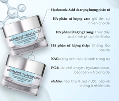 Kem cấp nước, ngăn lão hoá cho da dầu, hỗn hợp Germaine De Capuccini HA Plumping Moisturising Gel-Cream