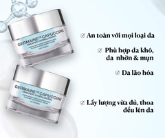 Kem cấp nước, ngăn lão hoá cho da khô Germaine De Capuccini HA Plumping Moisturising Cream