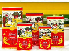 Hồng sâm 6 năm tuổi nguyên củ, sấy khô hộp thiếc Premium Daedong (Hộp 150g, 6-10 Củ)